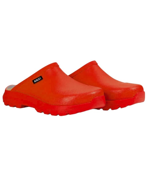 Women’s Aigle Corlay Non-Slip Rubber Clogs - Poivron