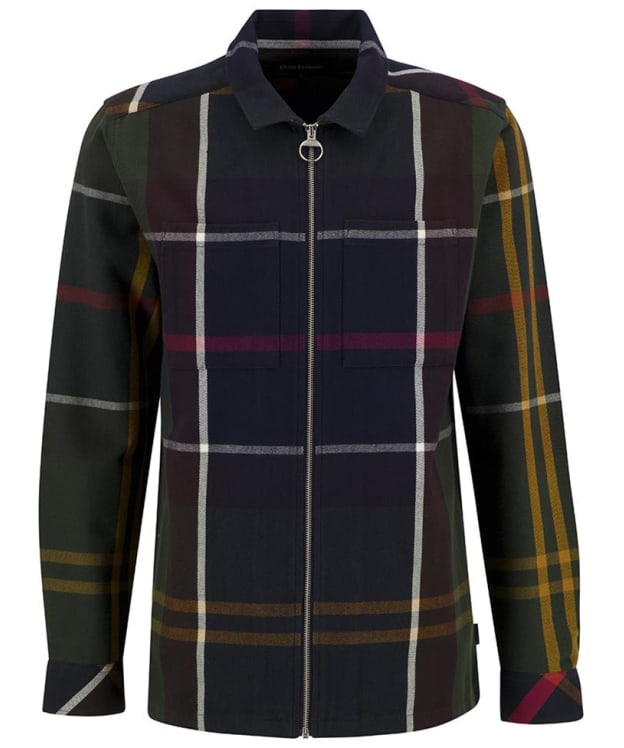 Men's Barbour Lannich Cotton Overshirt - Classic Tartan