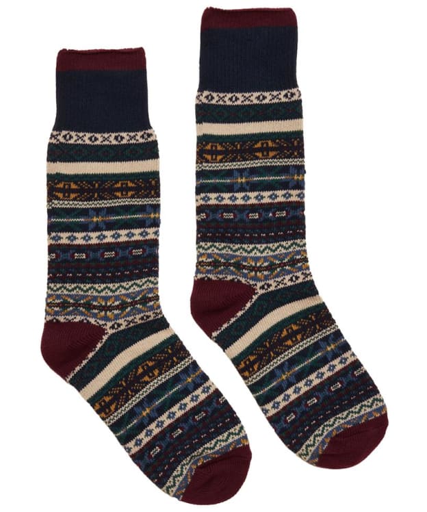 Men's Joules Alby Fair Isle Socks - Multi