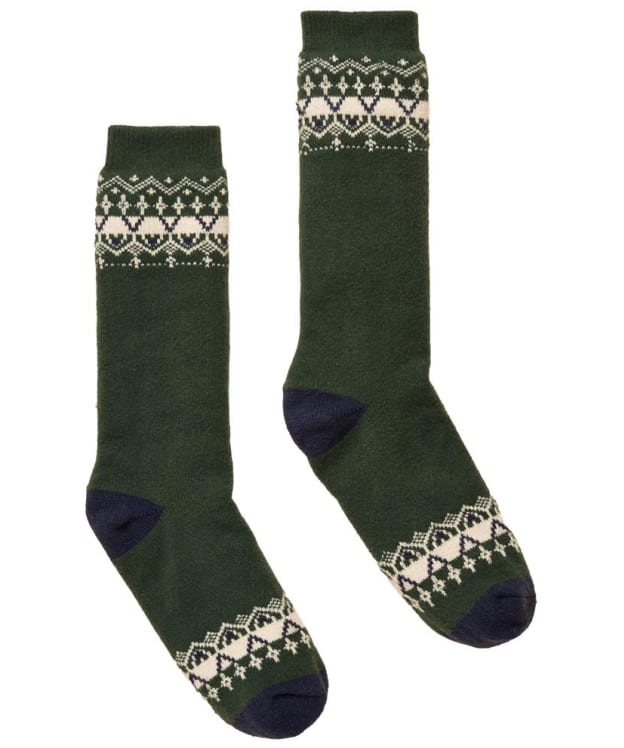 Men's Joules Chalet Socks - Green
