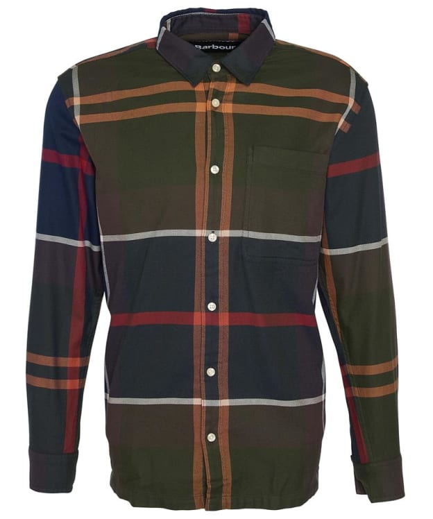 Men's Barbour Renford Oversized Tartan Shirt - Classic Tartan