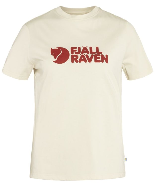 Women’s Fjallraven Logo Short Sleeve T-Shirt - Chalk White
