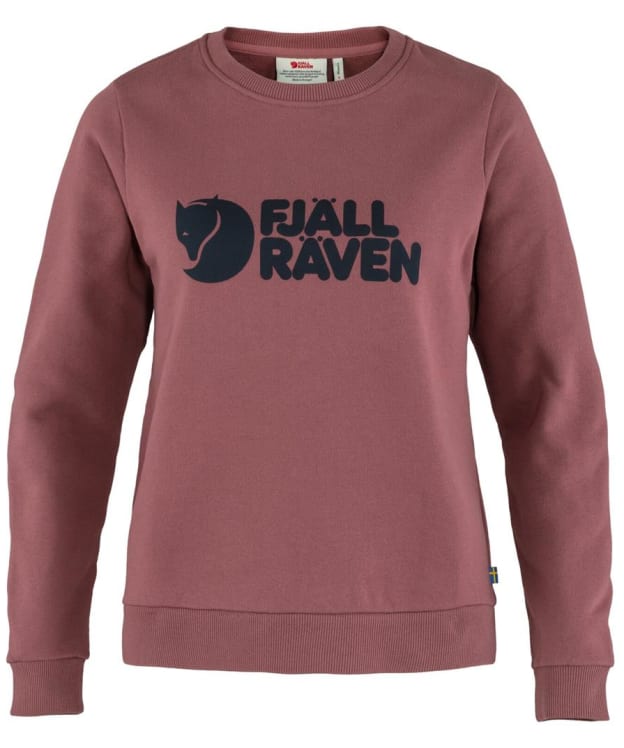 Women's Fjallraven Logo Sweater - Mesa Purple