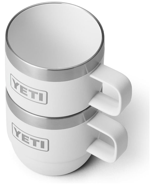 YETI Espresso 6oz Ceramic Lined Mugs - 2 Pack - White