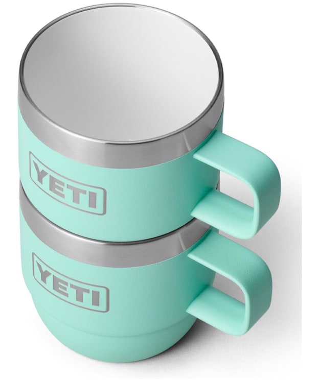 YETI Espresso 6oz Ceramic Lined Mugs - 2 Pack - Seafoam
