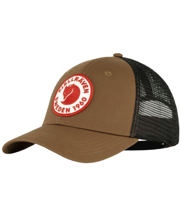 Fjallraven 1960 Logo Langtradarkeps Baseball Cap - Timber Brown