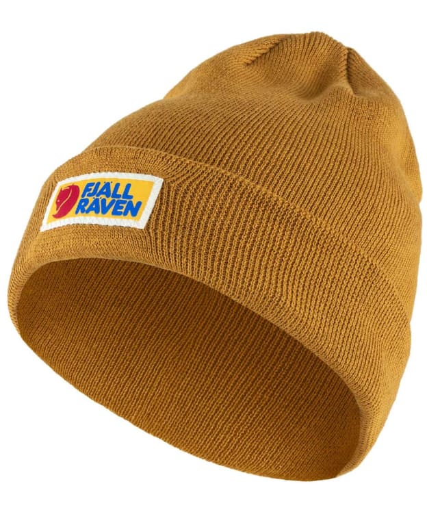 Men’s Fjallraven Vardag Classic Beanie Hat - Acorn