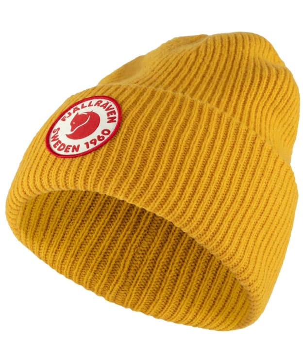 Fjallraven 1960 Logo Beanie Hat - Mustard Yellow