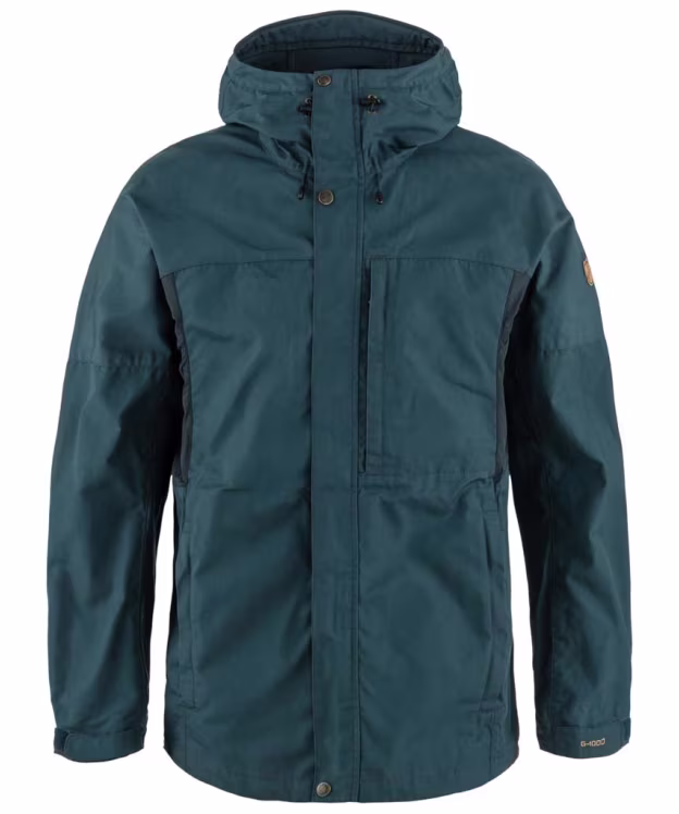 Men’s Fjallraven Kaipak Jacket - Mountain Blue / Dark Navy