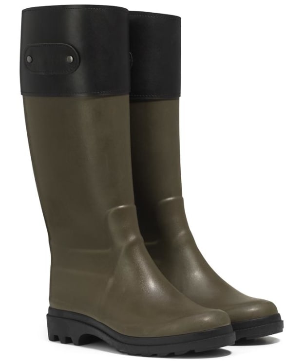 Women’s Aigle Cottage Wellington Boots - Vert Olive
