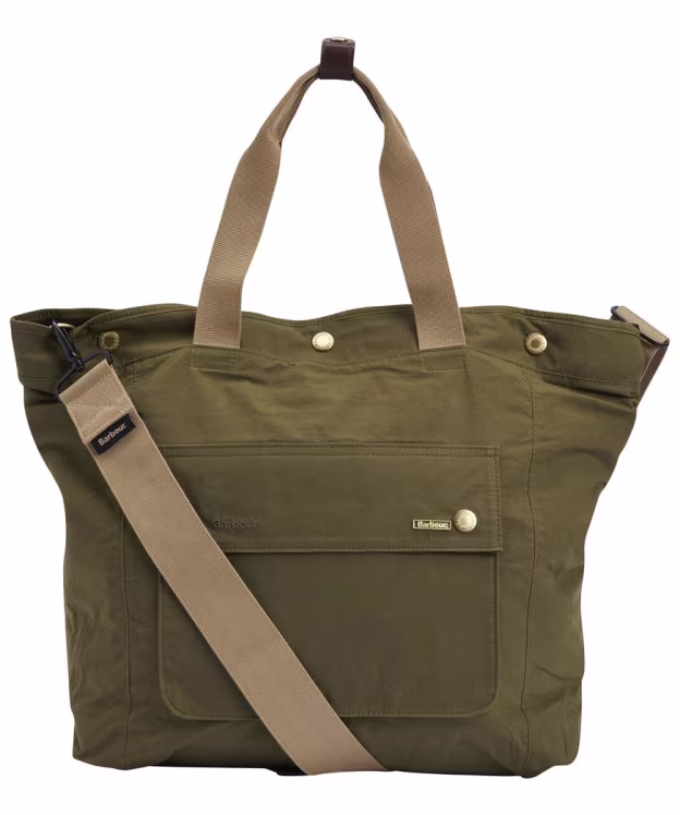 Barbour Transport 3 Way Backpack / Tote Bag - Dusky Green 2