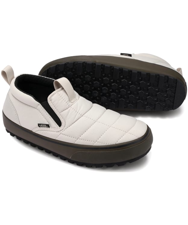 Men's Vans MTE Snow Lodge Quilted Slipper - Oatmeal / Gum