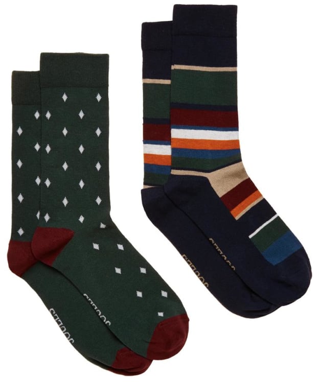 Men's Joules Kingsbury Socks - 2 Pack - Multi