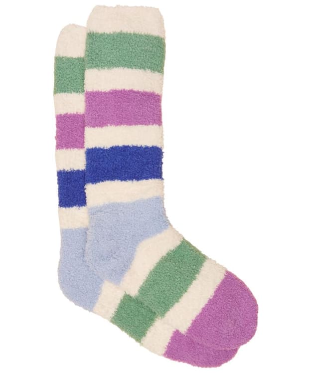 Women's Joules Fluffy Socks - Blue