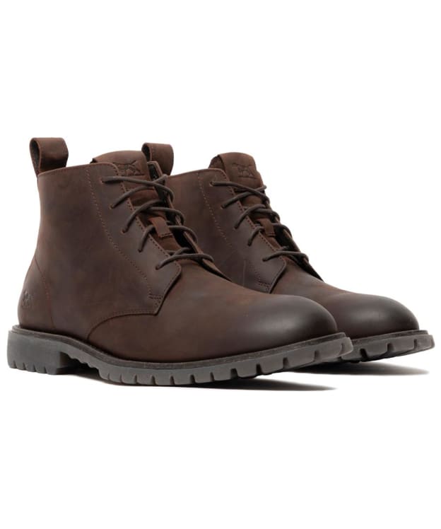 Men's Rodd & Gunn Clearview Leather Chukka Boots - Redwood