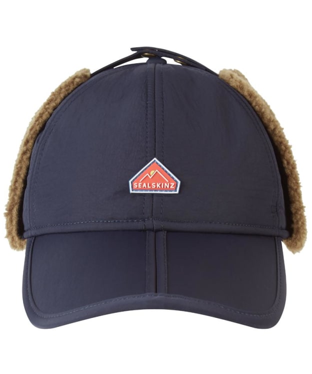 SealSkinz Upton Waterproof Extreme Cold Weather Puffer Hat - Navy
