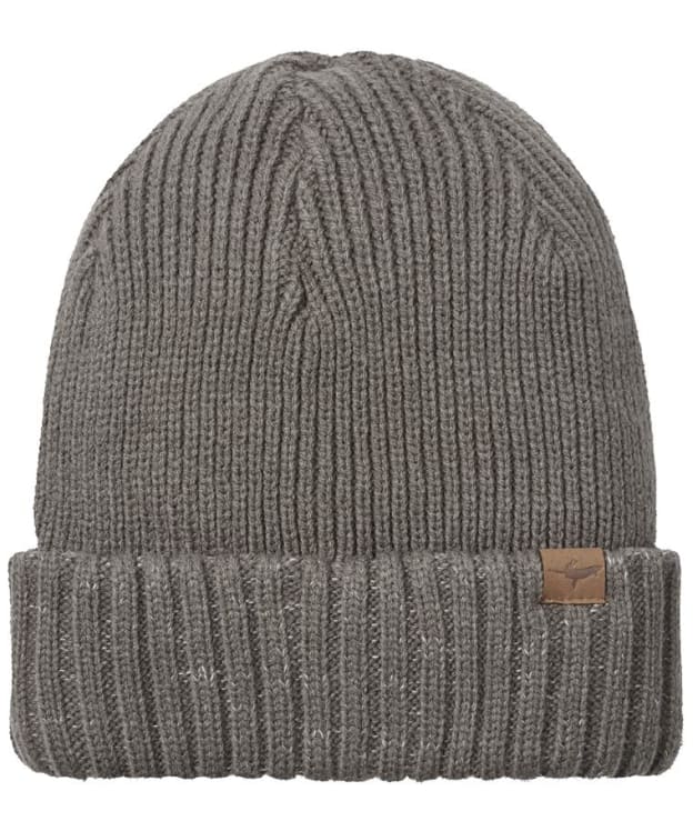 SealSkinz Bacton Waterproof Cold Weather Plain Roll Cuff Beanie - Grey
