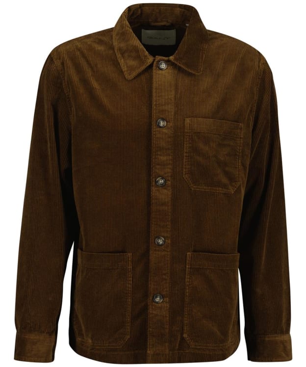 Men's GANT Regular Fit Cord Overshirt - Sea Turtle