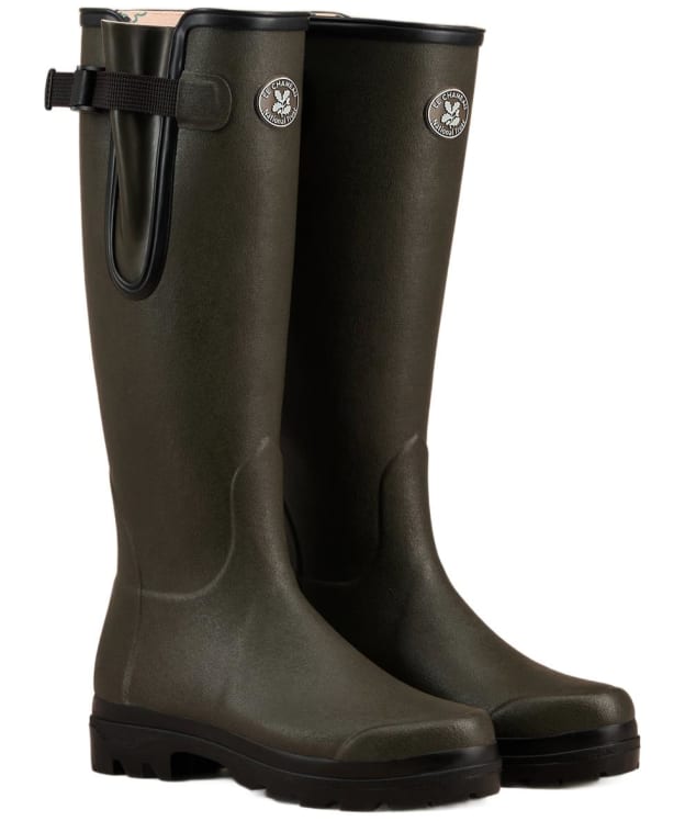 Women's Le Chameau x National Trust Vierzon Wellington Boots - Vert Chene