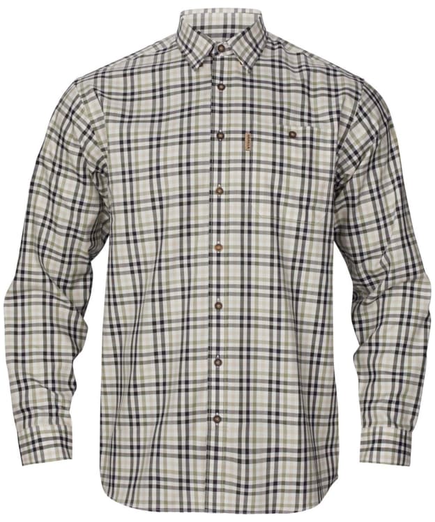 Men's Härkila Milford Long Sleeve Shirt - Rosin / Deep Well