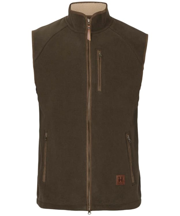 Men's Härkila Sandhem Sherpa Fleece Waistcoat - Willow Green