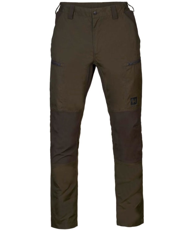 Men's Härkila Fjell Trousers - 32 inch leg - Willow Green / Shadow Brown