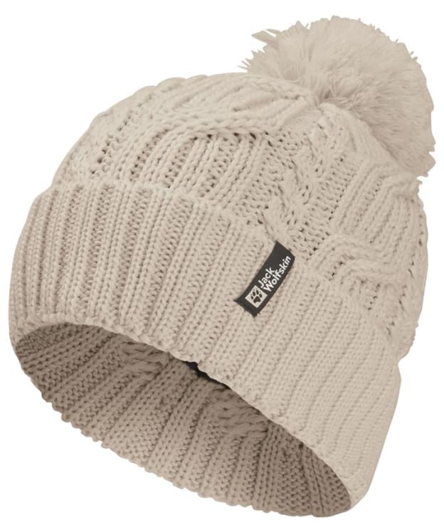 Jack Wolfskin Pompom Beanie - Pale Sand