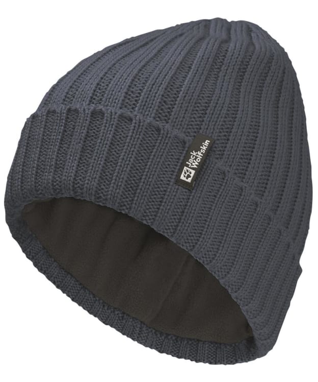 Jack Wolfskin Rib Knit Beanie - Midnight Sky