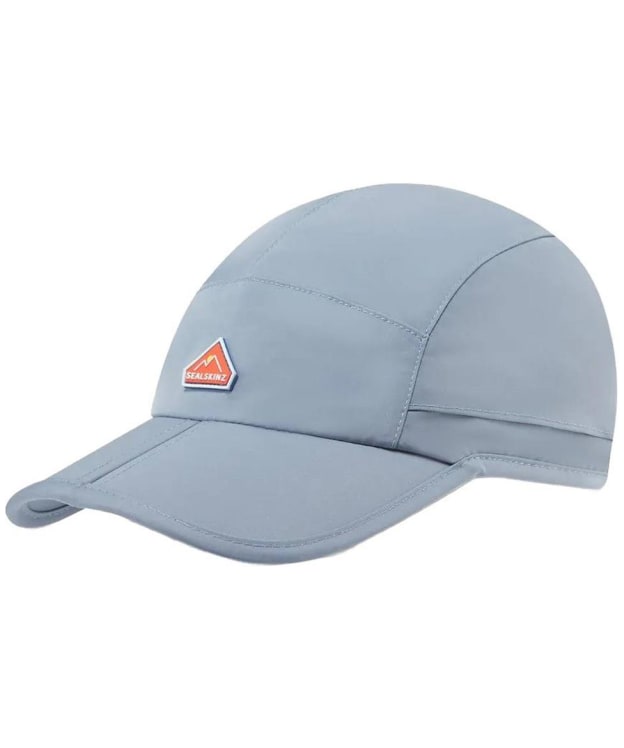 SealSkinz Poringland Waterproof Foldable Peak Plain Hiking Cap - Blue