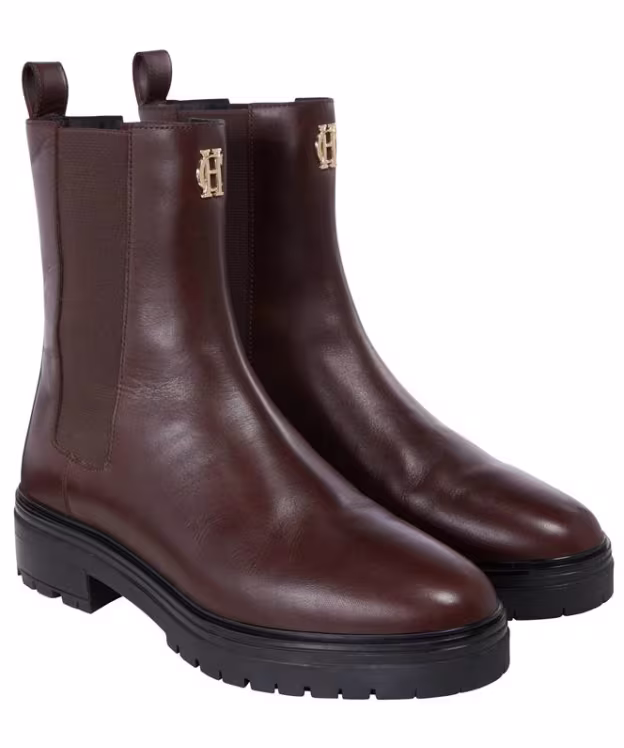 Women's Holland Cooper Astoria Ankle Boot - Rich Chocolate