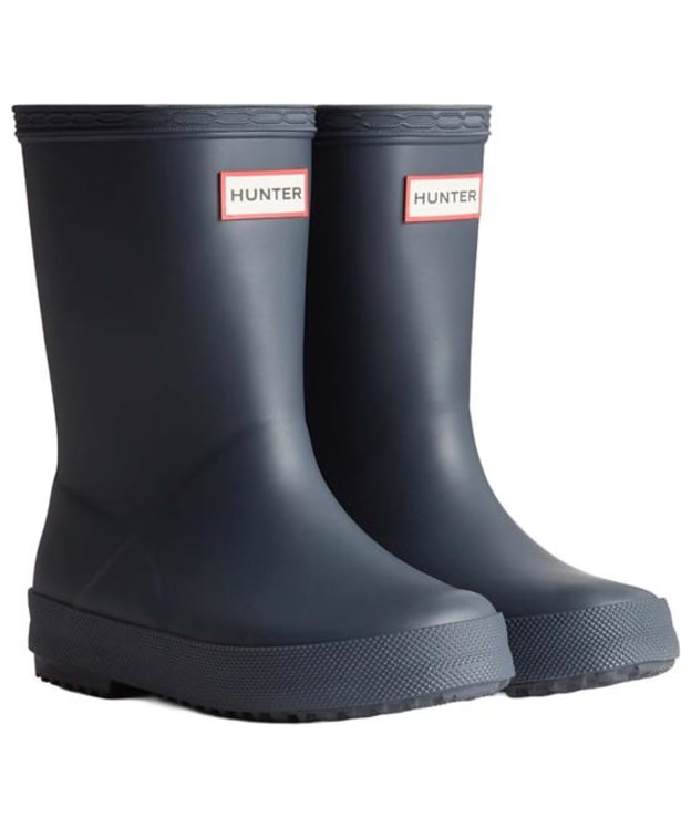 Kid's Hunter First Wellington Boots - Hunter Navy