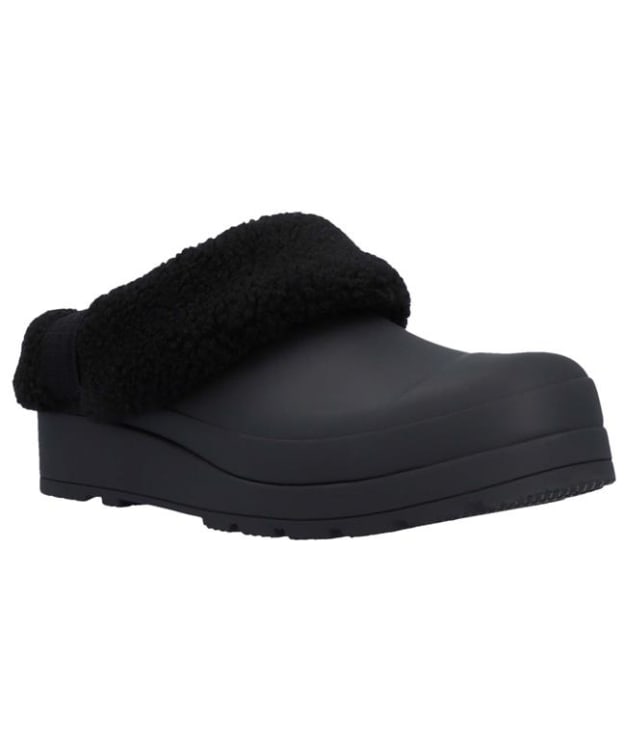 Women’s Hunter Play Sherpa Insulated Rubber Clogs - Black