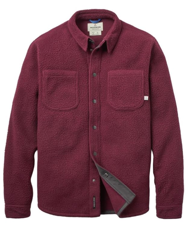 Men's Passenger Clothing Backcountry Recycled Sherpa Fleece Shirt - Fig