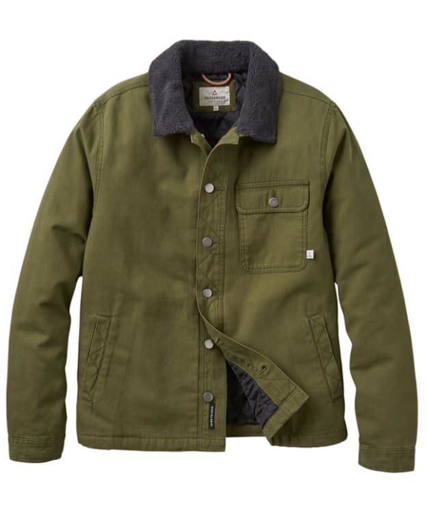 Men's Passenger Clothing Falcon Organic Cotton Jacket - Khaki