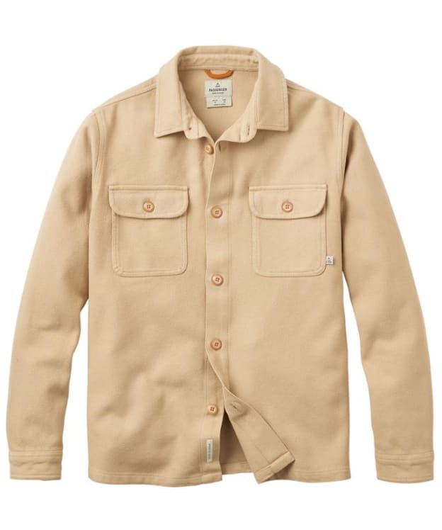 Men's Passenger Clothing Island Heavy Twill Shirt - Stone