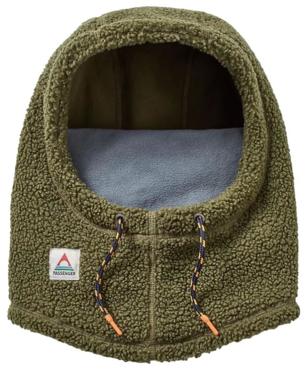 Passenger Clothing Snowdrift Recycled Fleece Hood - Khaki