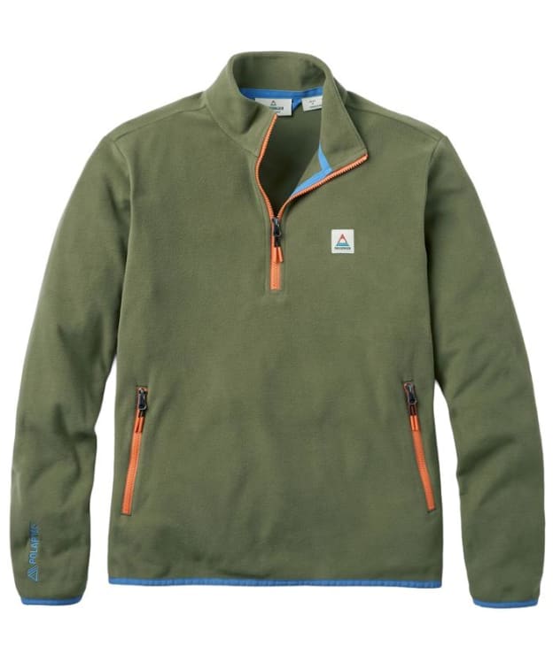 Men's Passenger Clothing Switchback Recycled Micro Polartec® Fleece - Khaki