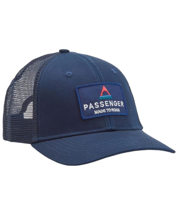 Passenger Clothing Core Organic Cotton Trucker Cap - Rich Navy