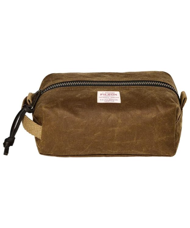 Filson Tin Cloth Travel Kit - Dark Tan