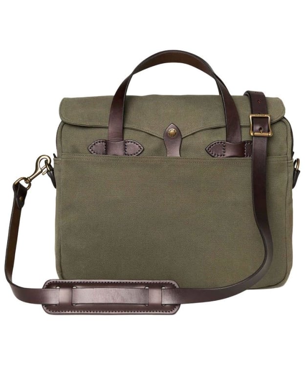 Filson Original Rugged Twill Cotton Briefcase - Otter Green