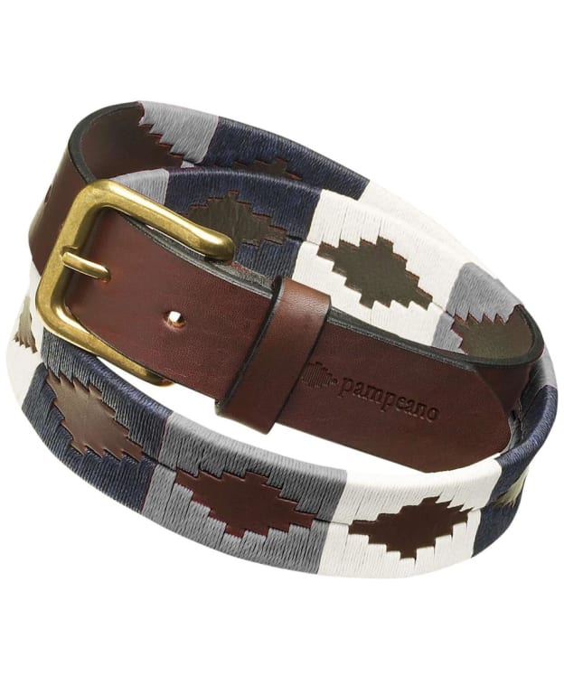 pampeano Hand Stitched Leather Polo Belt - Roca