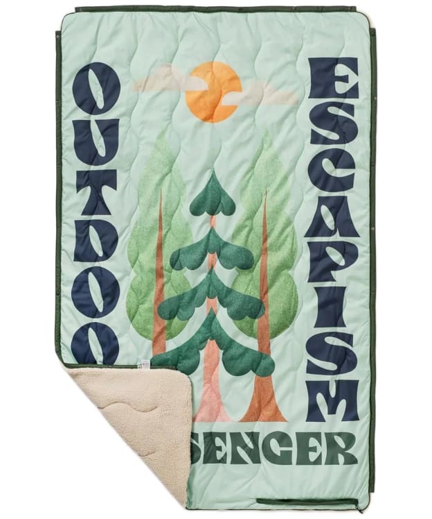 Passenger Clothing Cabin Recycled Sherpa Blanket - Spearmint