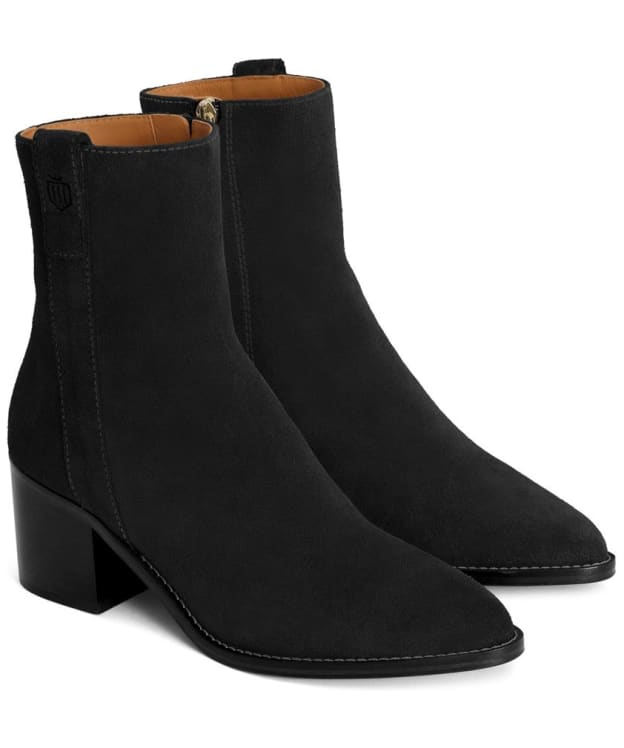 Women's Fairfax & Favor Ludlow Heeled Ankle Boots - Black