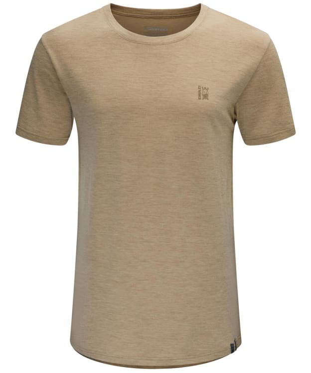 Men's Swazi Hoodoo Short Sleeve Merino Base Layer Top - Tussock