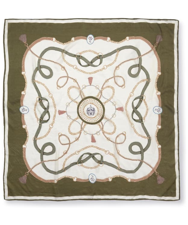 Women's Hicks & Brown The Melford Silk Scarf - Green