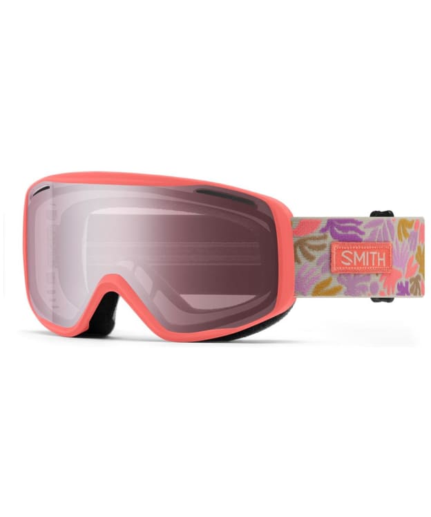 Smith Rally S Snow Goggles - Ignitor Mirror Lens - Flare Flora