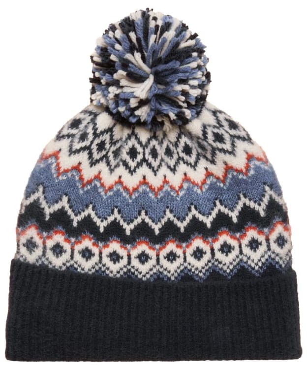 Women's Joules Kara Bobble hat - Navy