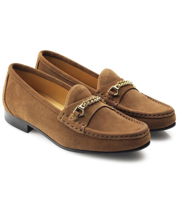 Women's Fairfax & Favor Apsley Loafers - Tan