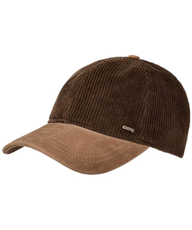 Dubarry Marino Corduroy Baseball Cap - Walnut