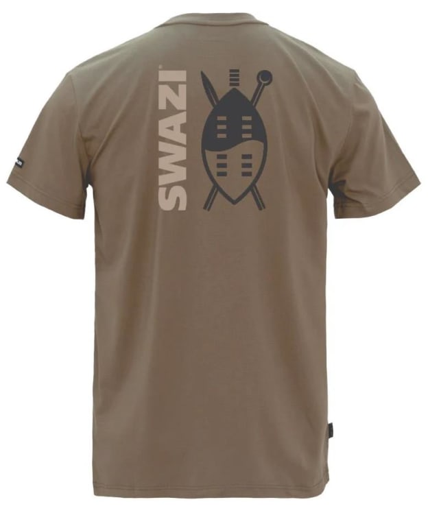 Men's Swazi Reverse Shield Tee - European Olive